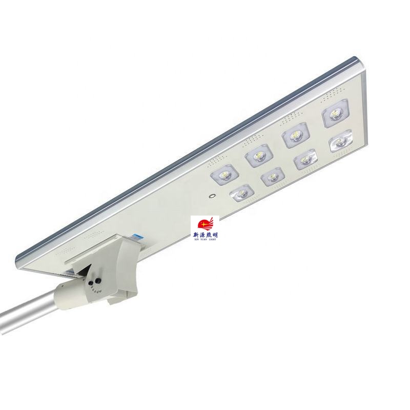 Foreign trade integrated street lamp head 8-eye 12eye solar street lamp project model aluminum profile solar street lamp Item Picture