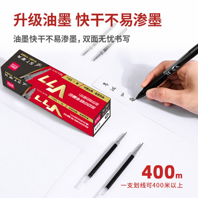 Derecho 0.5MM pulsado ST head speed seco negro neutro pen reemplazo core Application Scenario