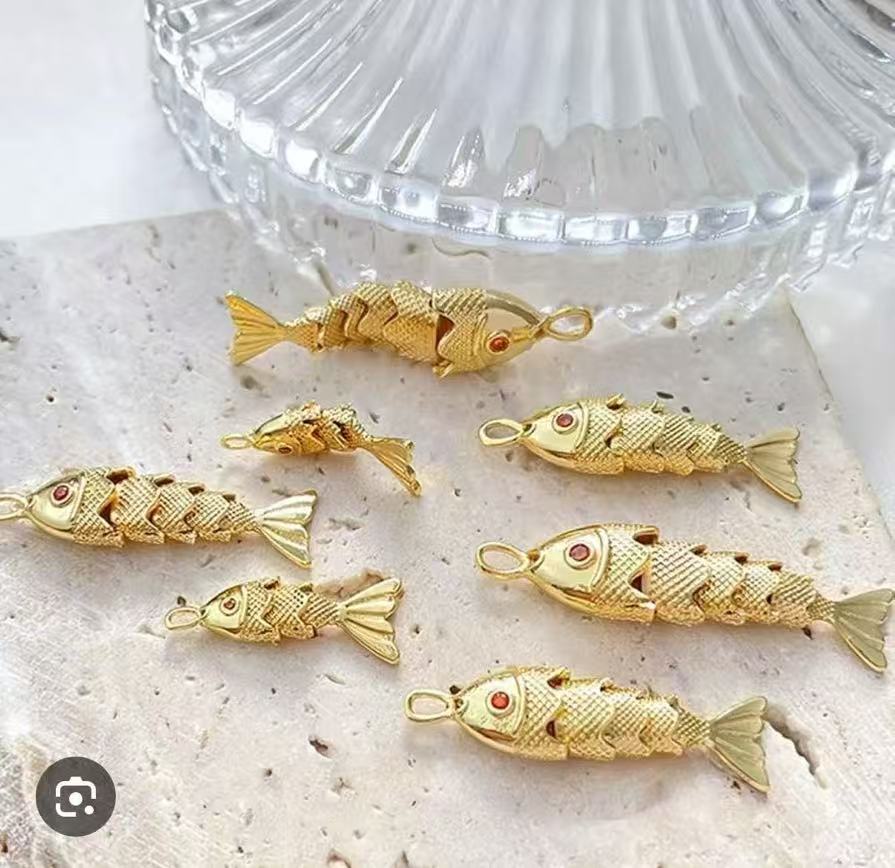 饰品配件吸铁石磁扣龙虾扣带钻美甲小饰品弹簧扣饰品扣装饰配件多款任选