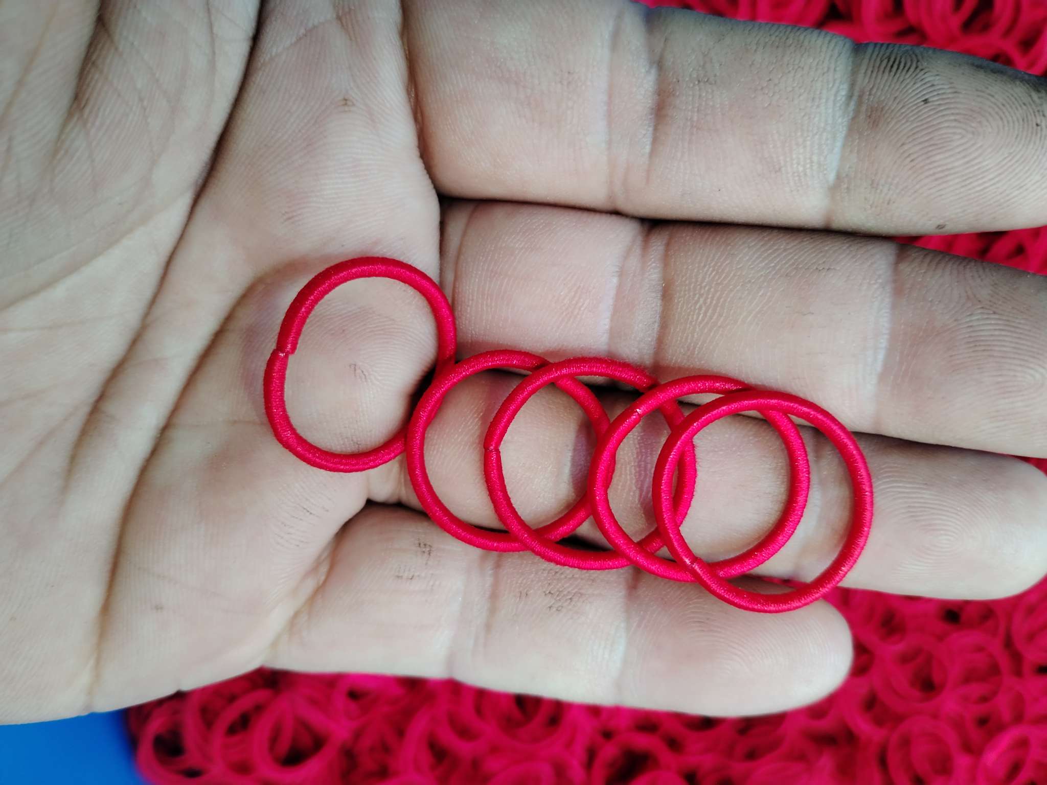 时尚女士拼接发绳头绳儿童简约韩版发饰头饰百搭发饰品