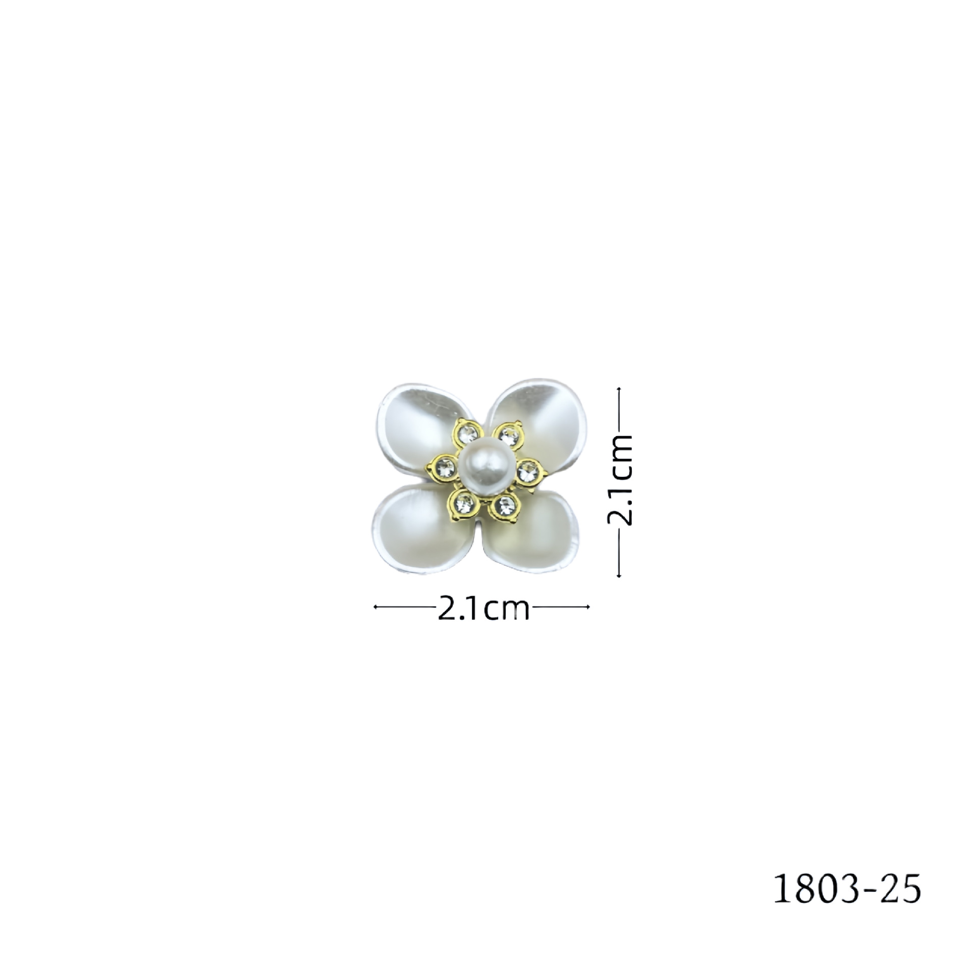 Hot-selling pearl and flower jewelry accessories, diamond-encrusted clothing, hair accessories, crocs, diy material accessories detail image 10