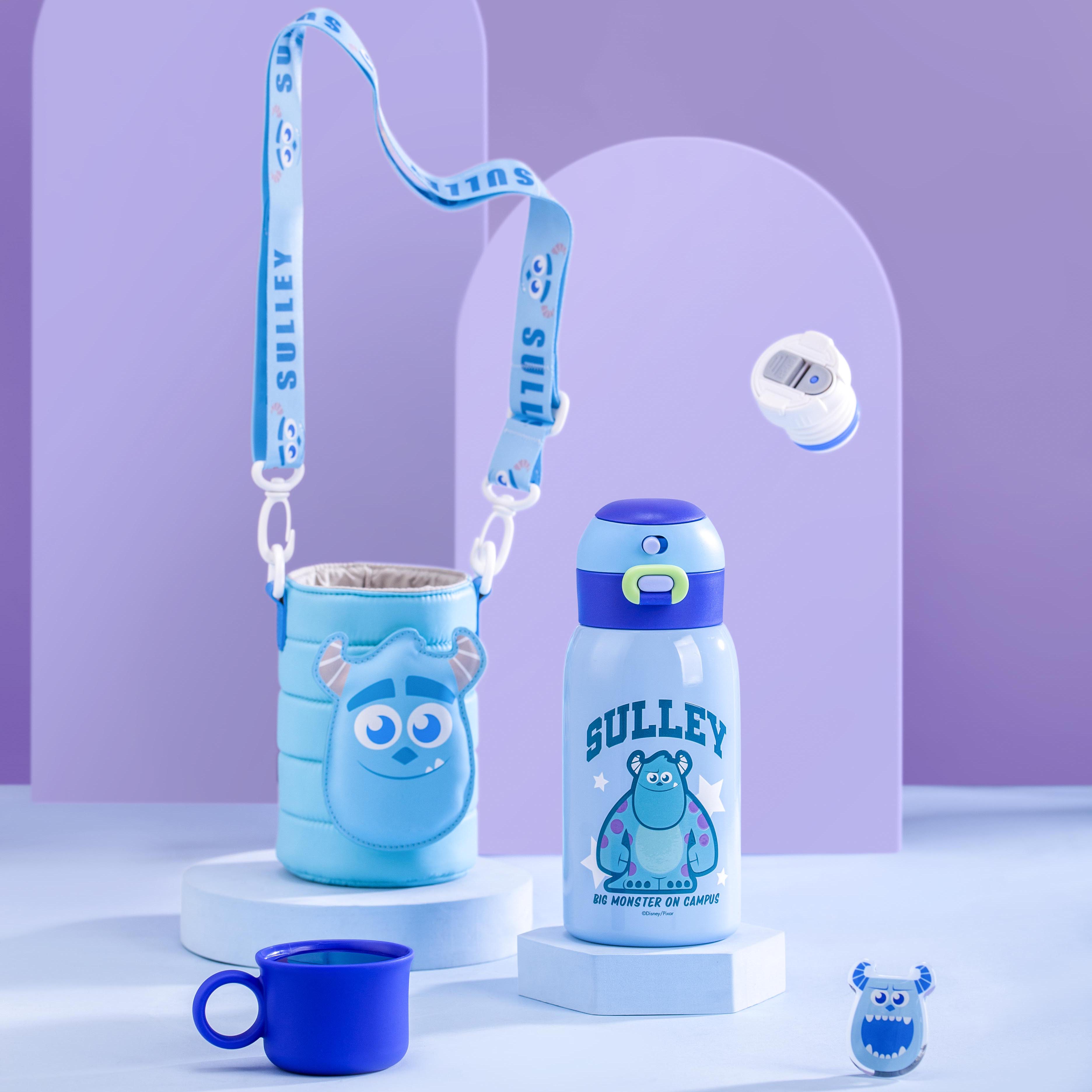 水杯男女吸管杯学生运动双饮茶杯户外便携水壶一键弹盖随手杯细节图