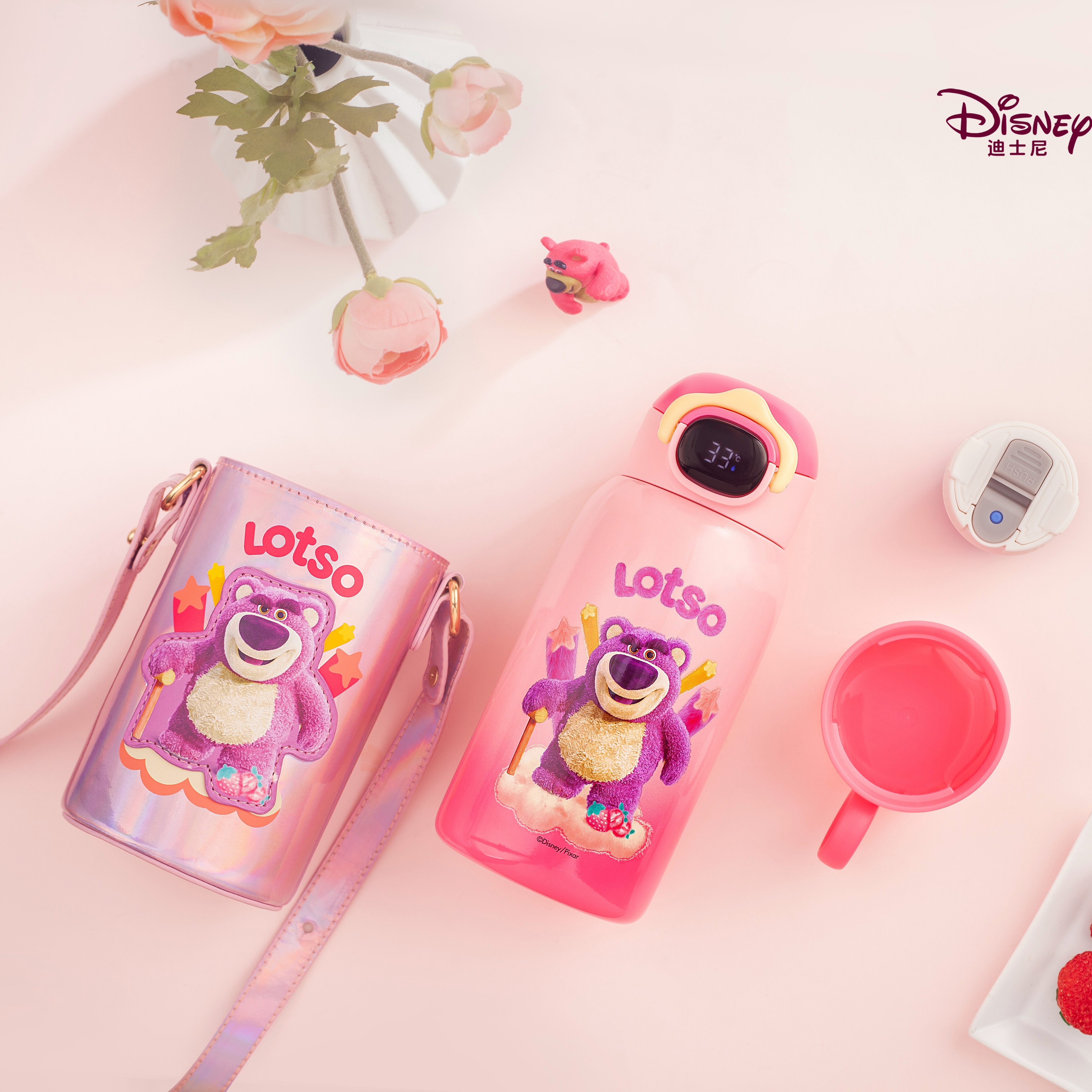 Summer water cup, women's ins straw cup, high appearance level, large capacity tea and water separation brewing cup, children's and students' flower tea cup Item Picture