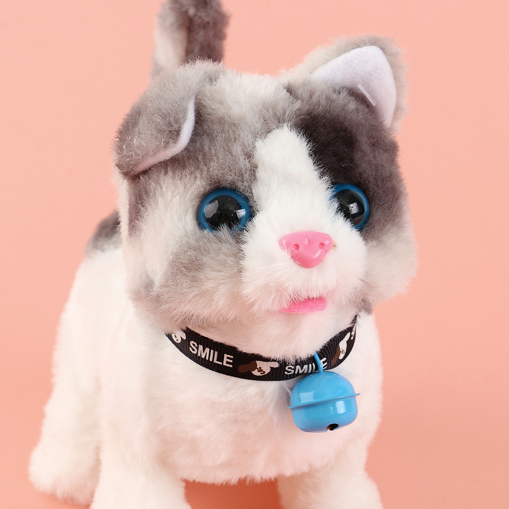 Delicate and gentle! A cute and delicate electric plush kitten that can make sounds and move. It makes delicate sounds and moves delicately. It is gentle and tender, super considerate Application Scenario