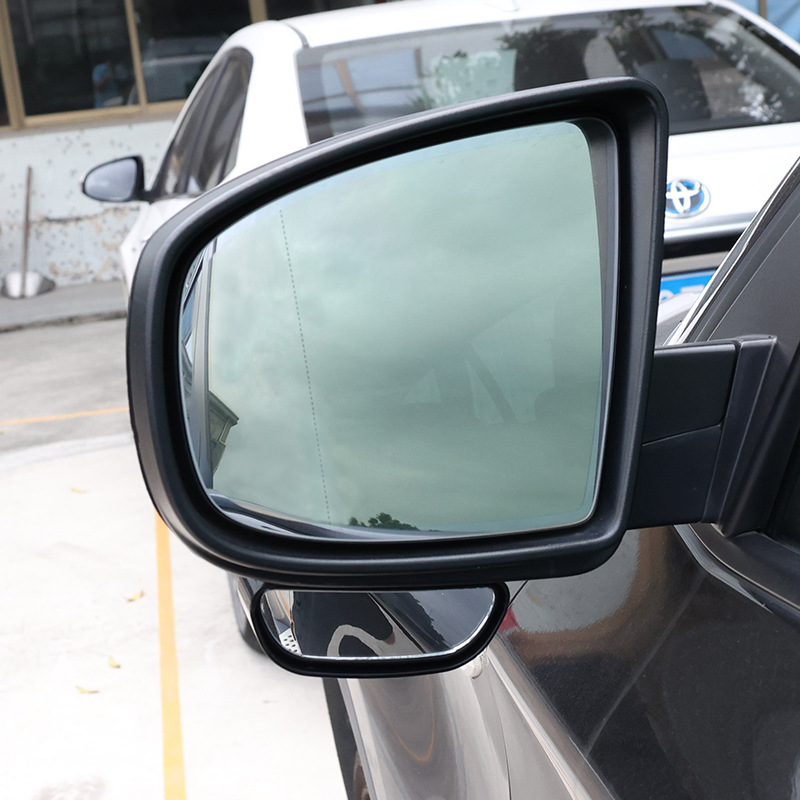 汽车辅助镜后视镜倒车镜盲点镜车载小圆镜热销款广角玻璃镜产品图