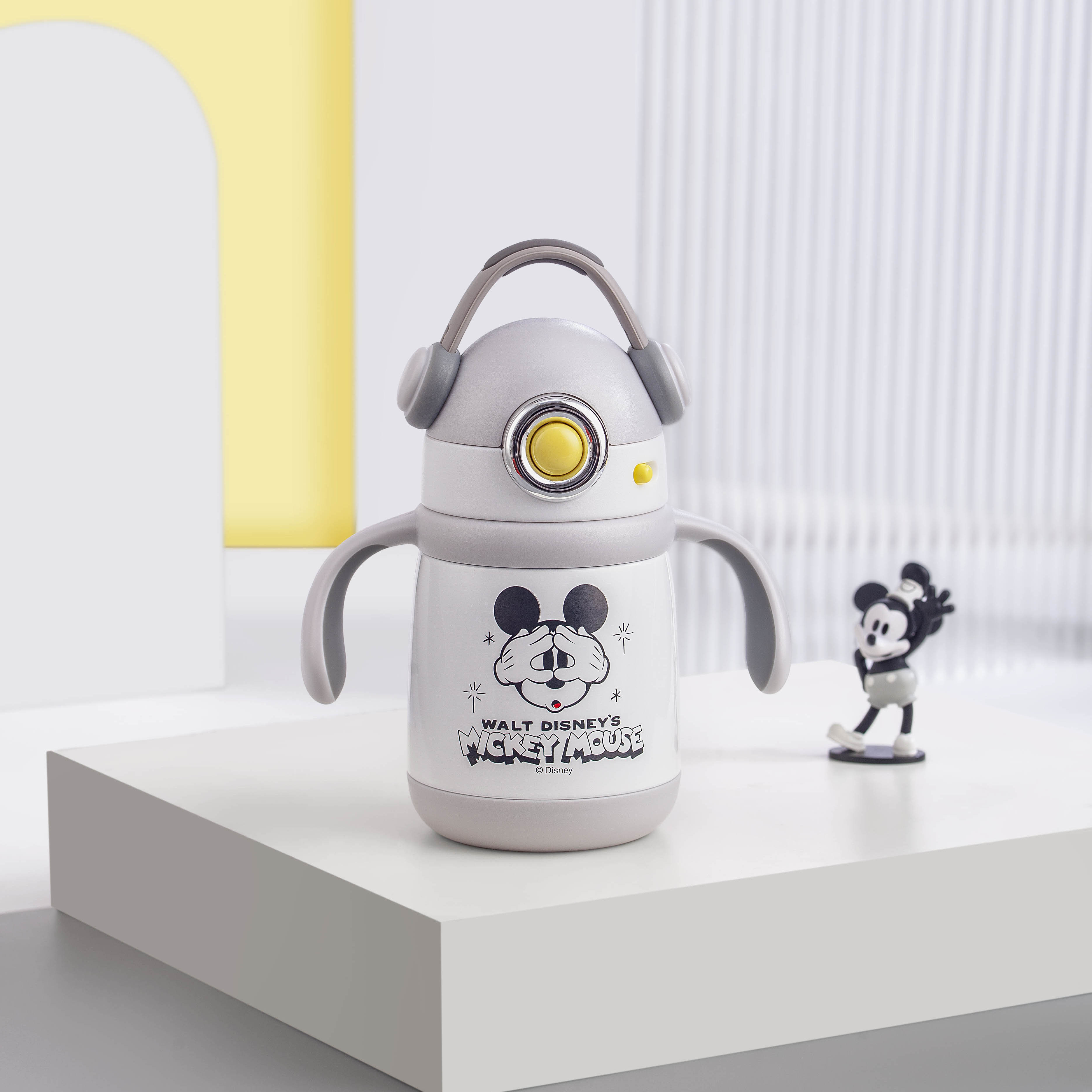 New Tonton Ice King Cup for girls, high appearance level, straw cup, portable insulated cup, outdoor car cup with handle details Picture