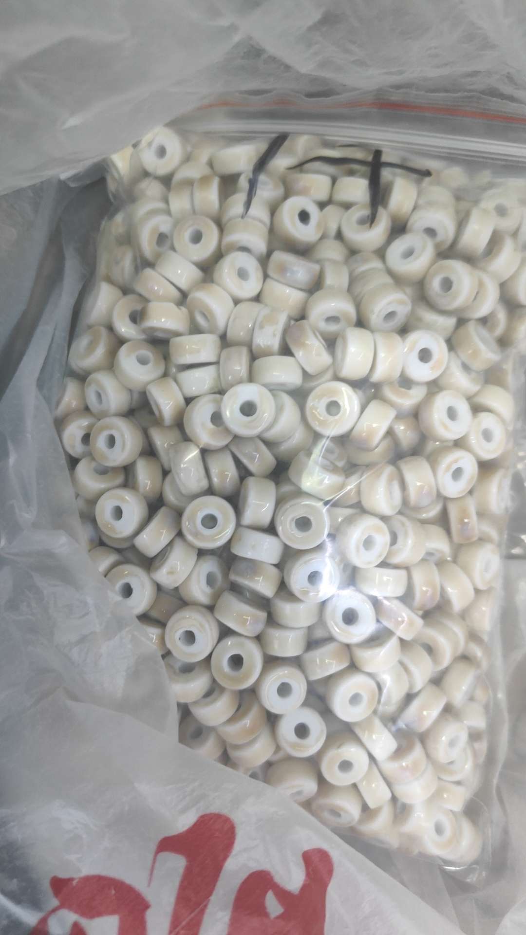 陶瓷异形散珠串珠饰品配件手工DIY材料串装饰品珠子