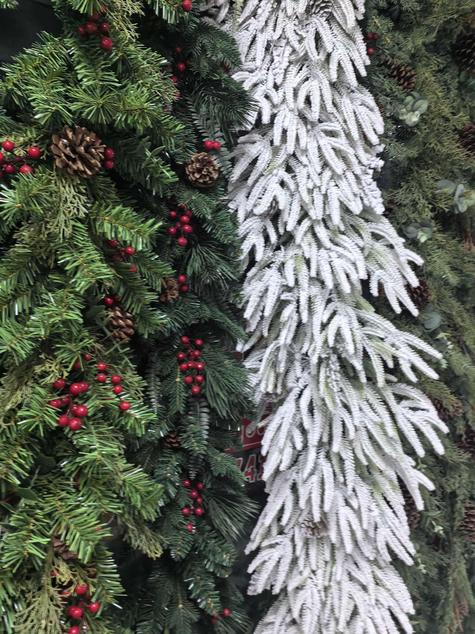 Flocking PE rattan Item Picture