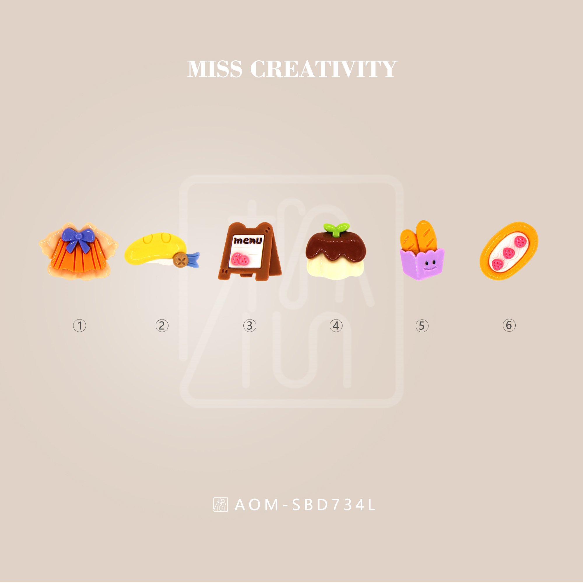 想念树脂配件热销仿真食玩鞋扣洞洞鞋配件文具贴片SBD734