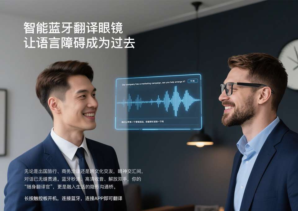 智能眼镜、黑科技、AI眼睛、Beistle智能眼镜、翻译眼镜细节图