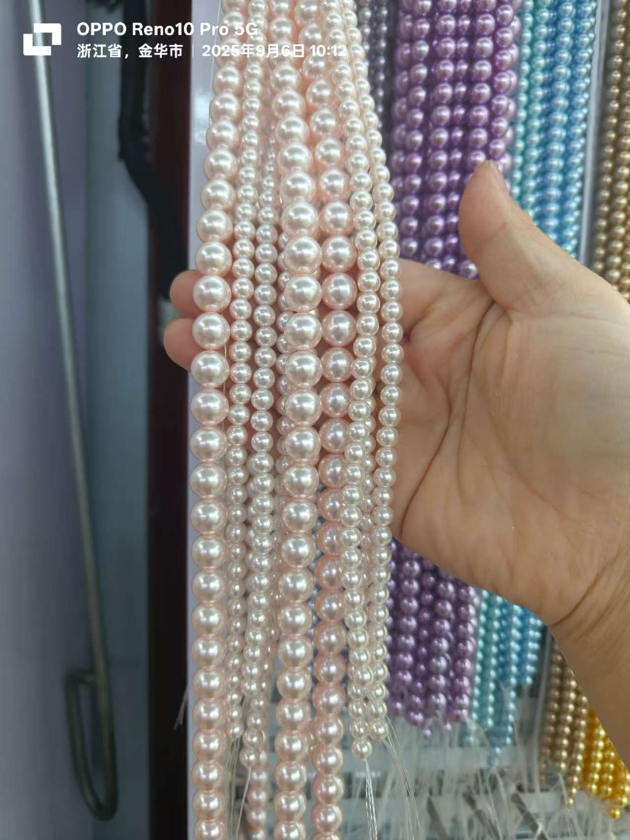 Grade A glass imitation pearl