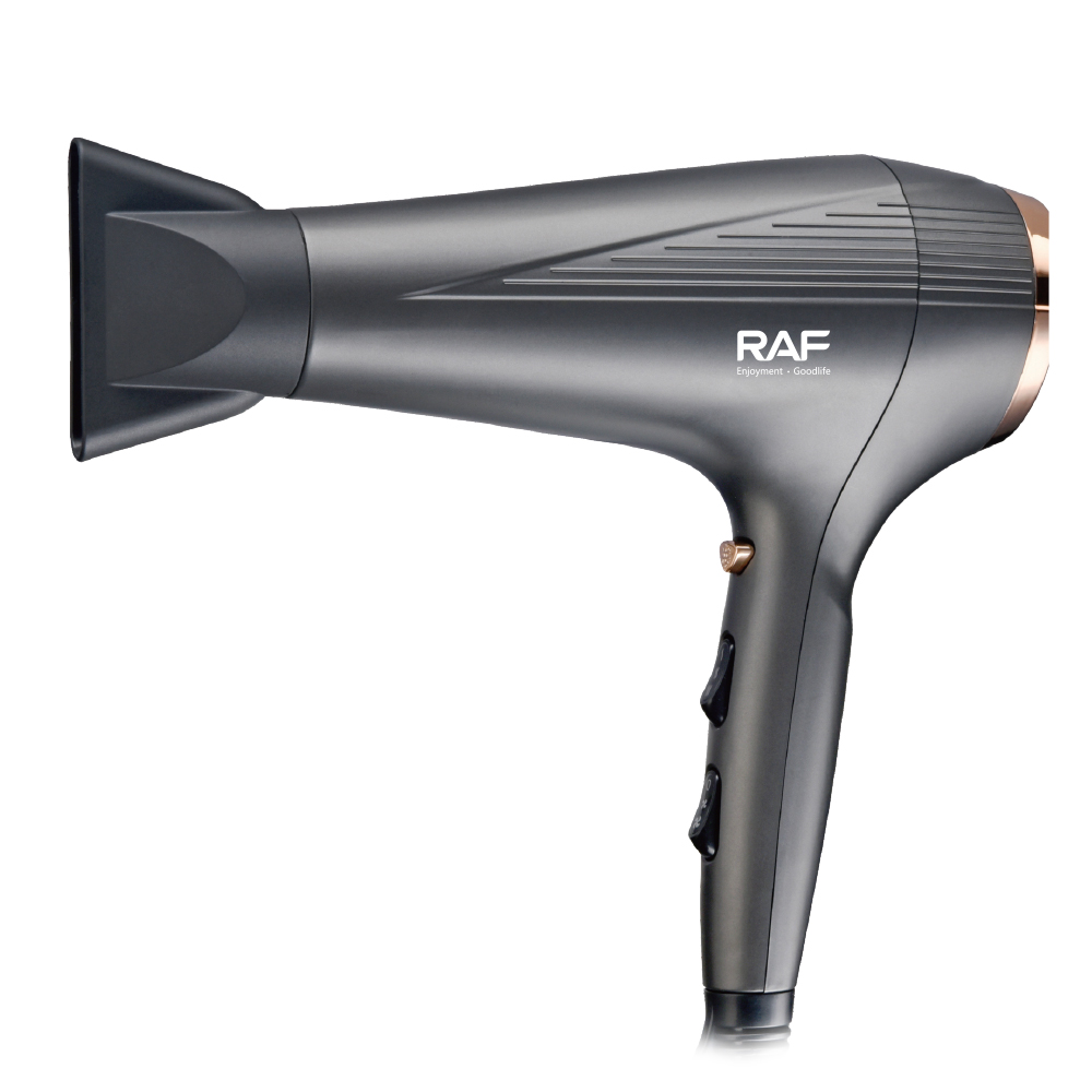 RAF European standard hair dryer 2000W cold and hot air dryer, high-power household hotel hair dryer, hair salon hair dryer details Picture
