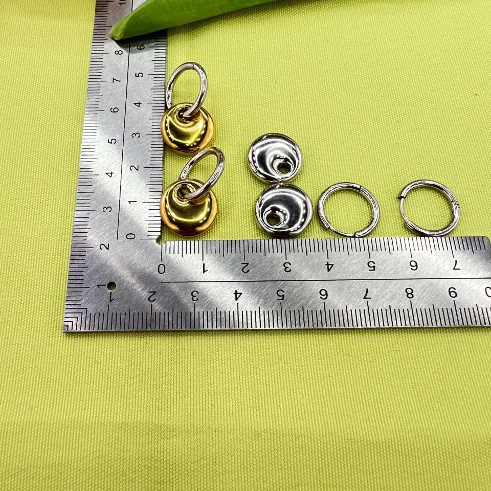 真金电镀银针纯铜耳钉小众百搭多巴胺耳环气质高级感时尚耳饰批发 详情图5