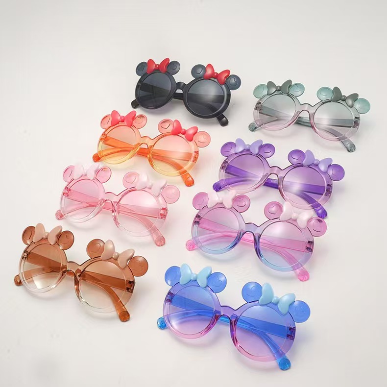 儿童快乐童年  时尚糖果色新款太阳镜 