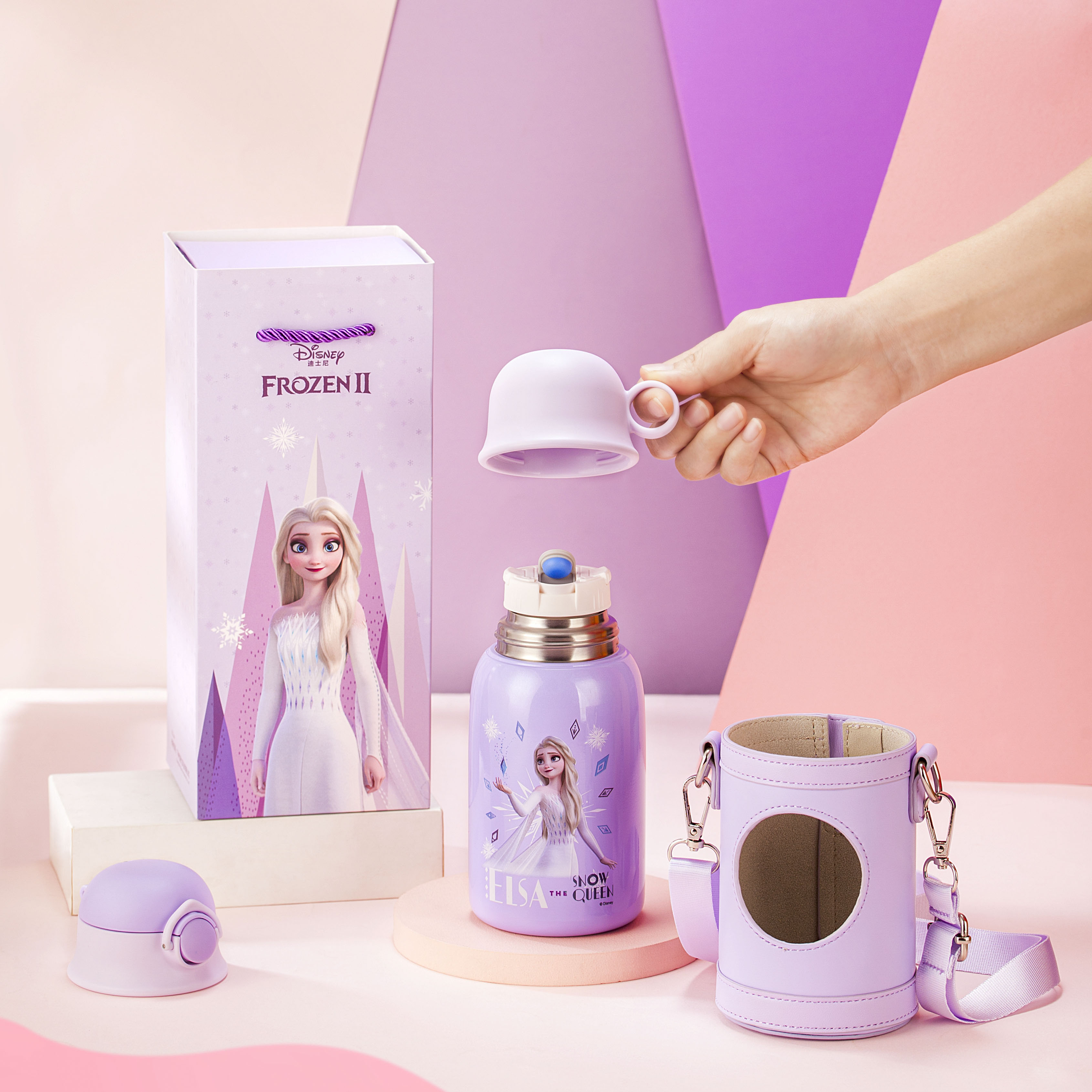 保温杯/水杯/国潮/运动水杯/国潮保温杯白底实物图