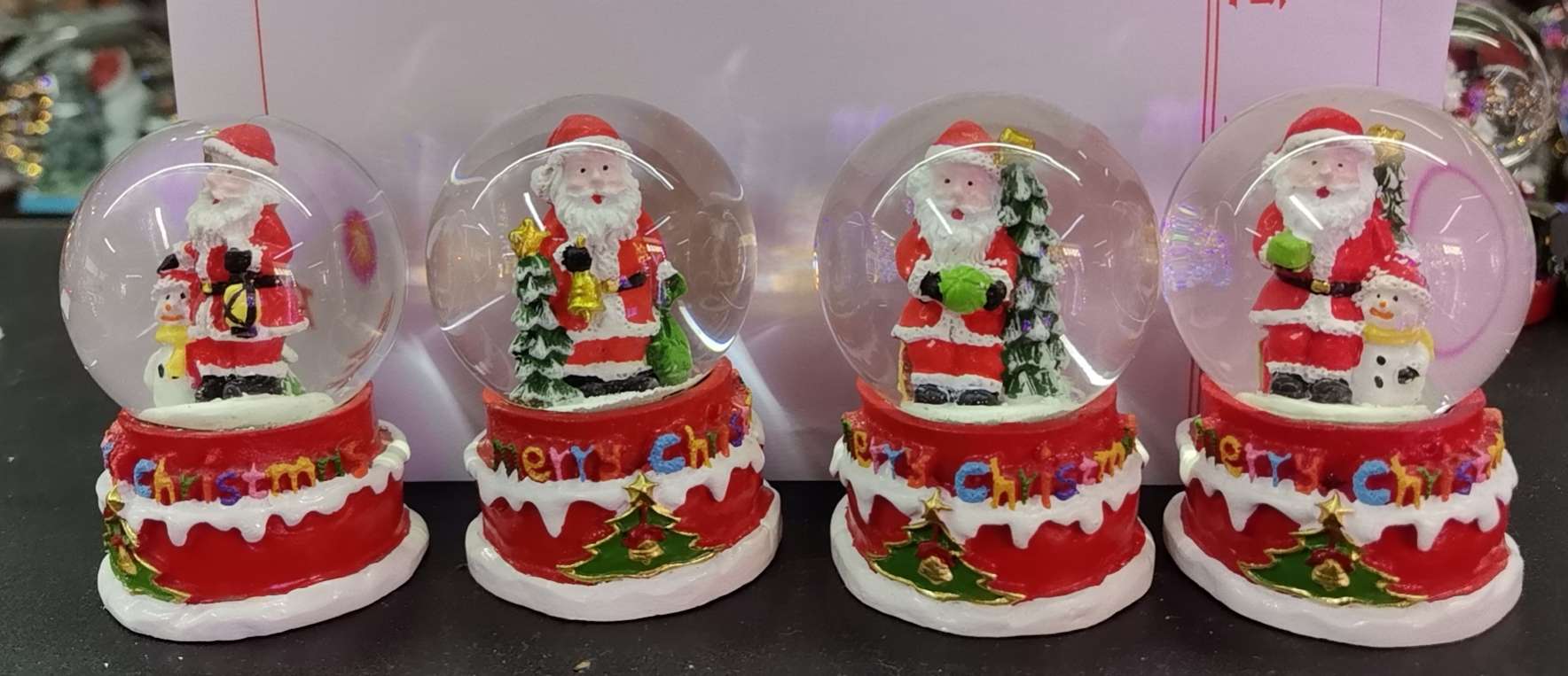 圣诞小水球圣诞老人圣诞树圣诞快乐marry chritmas