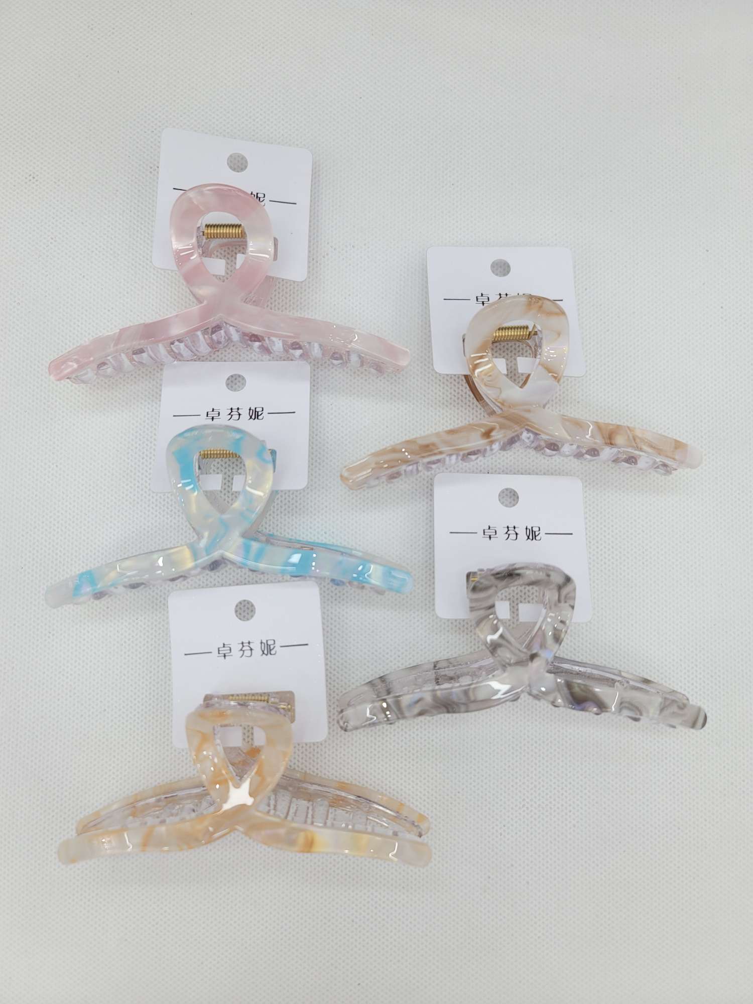 抓夹/亚克力/韩版细节图