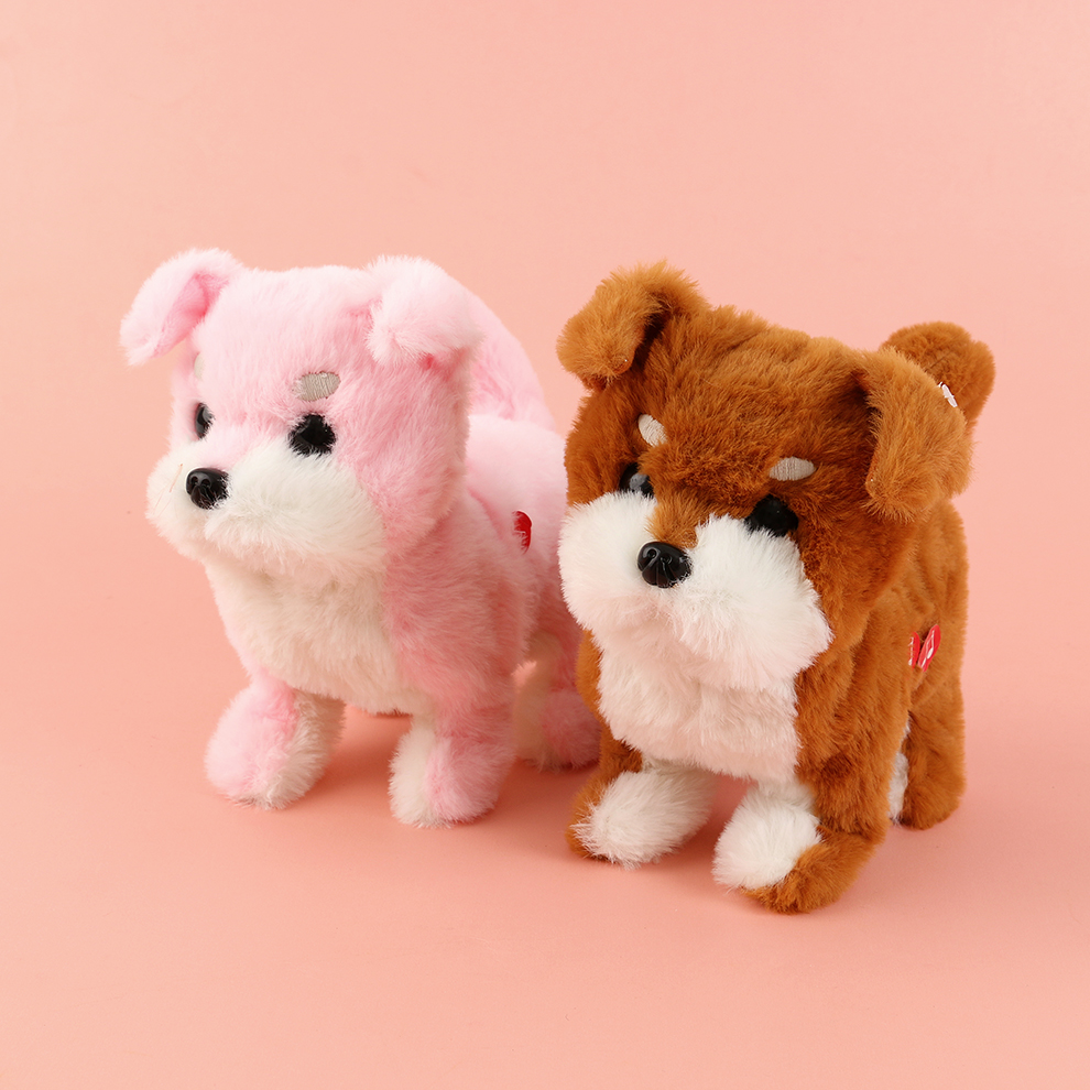 Yanghang's limited-time offer! This super cute electric plush puppy that can cry and move, running, jumping, barking and shaking its ears. The interactivity is full, and children can't stop playing