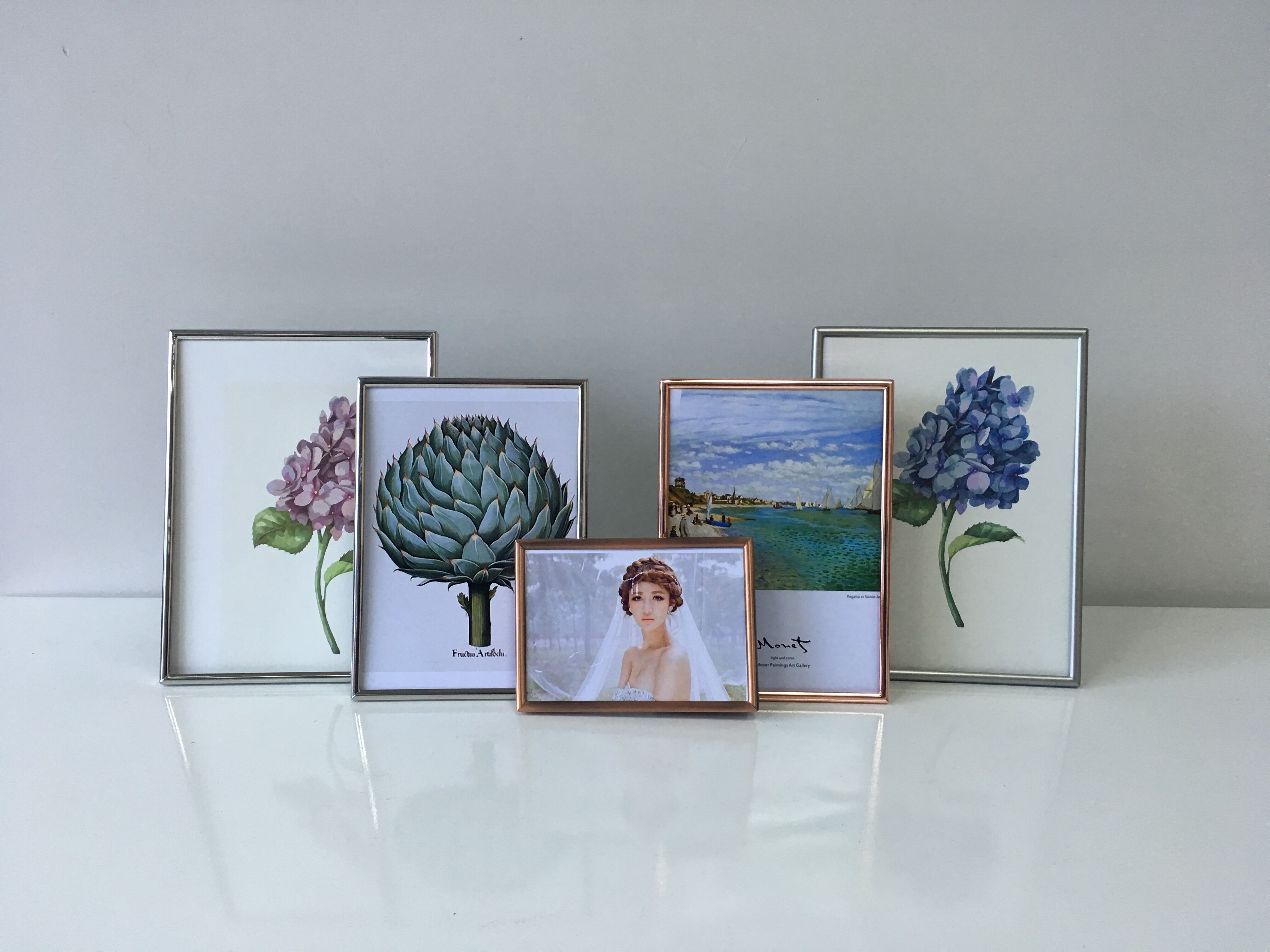 Yiwu Dawei metal photo frame, exquisite, classic, modern and simple, DW-12001 matte details Picture