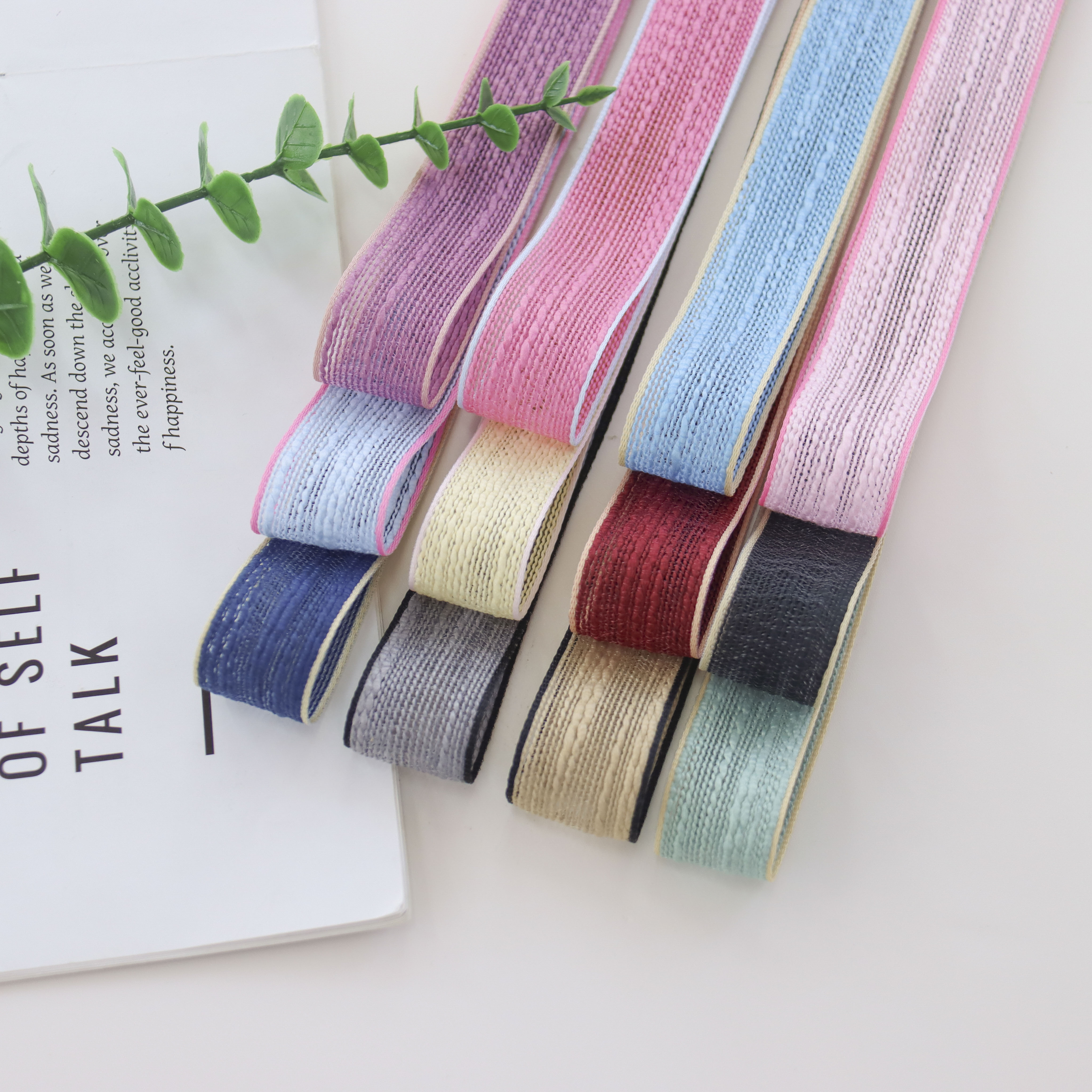 织带/缎带/提花织带/人字织带/织带人字带细节图