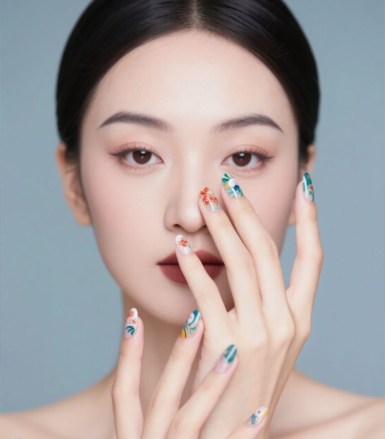 Nail art functional glue, painting glue, small can, nail salon special no-wash carving glue, can shape and carve patterns glue source pic 1