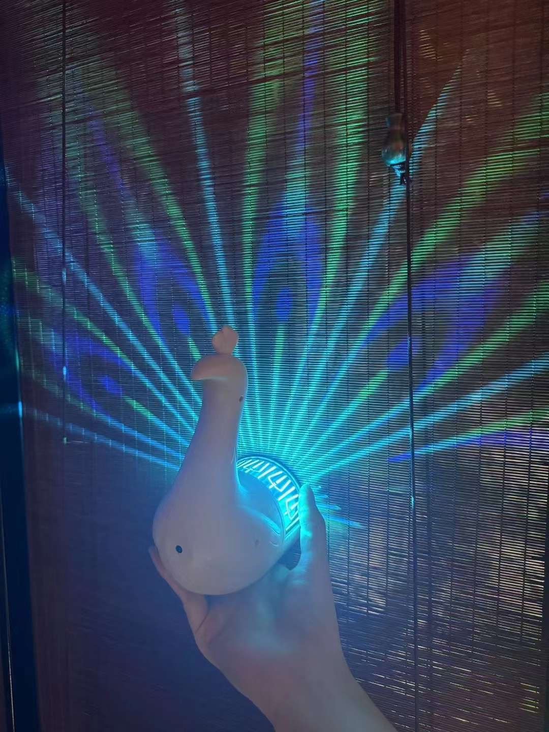 月亮灯小夜灯台灯装饰照明遥控夜燈太空人创意台灯灯具夜间阅读灯儿童卧室灯孔雀灯，多色可选遥控台灯夜燈太空人台灯灯具台灯产品图