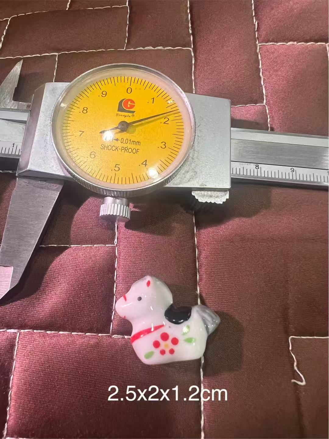 饰品配件散珠串珠陶瓷珠子手工DIY材料饰品配件装饰用料可爱卡通小狗 柴犬 小马详情图9