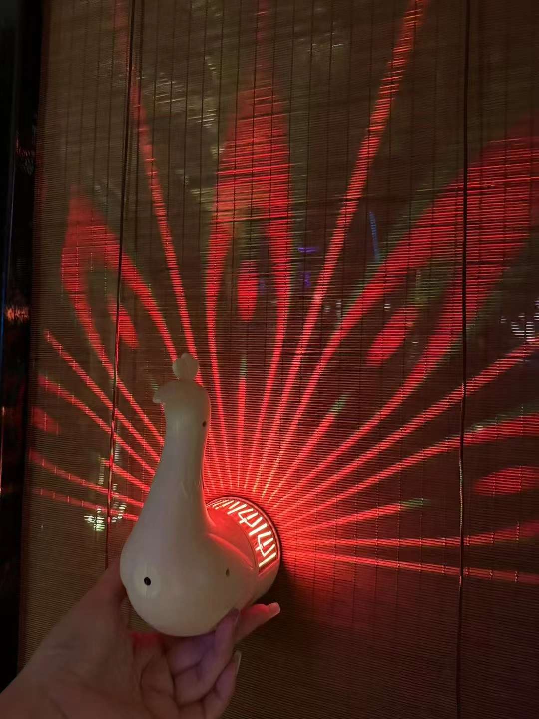 月亮灯小夜灯台灯装饰照明遥控夜燈太空人创意台灯灯具夜间阅读灯儿童卧室灯孔雀灯，多色可选遥控台灯夜燈太空人台灯灯具台灯详情图5