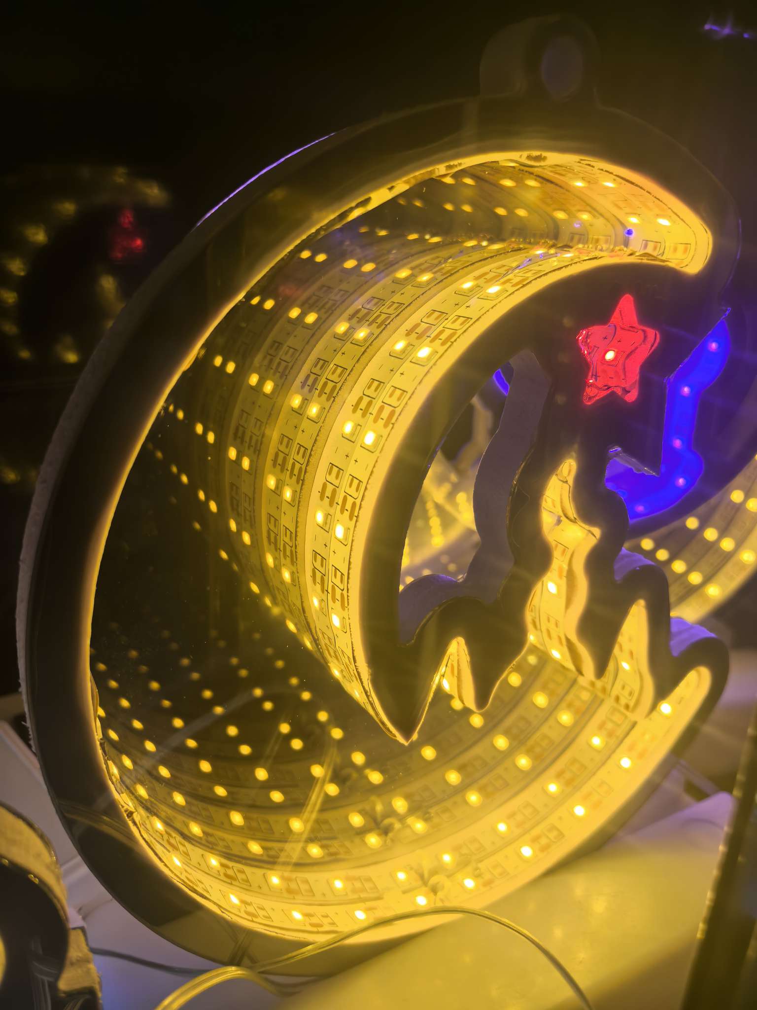 镜前灯现代简约化妆灯壁挂式LED照明灯具灯饰美容补光灯卧室客厅装饰灯带光源