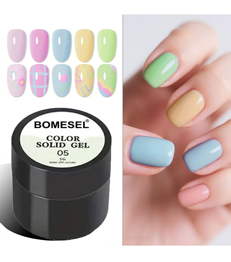 Cross-border nail color glue Macron color series nail oil glue Solid color nail salon special phototherapy glue direct sales from the source factory pic 9