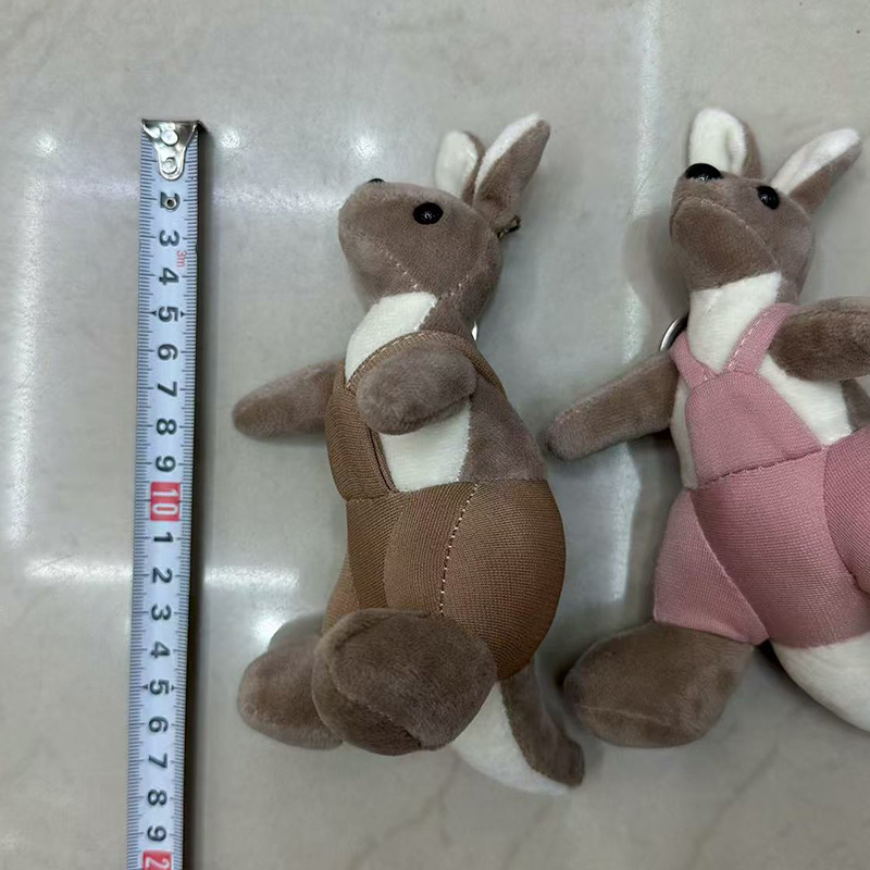Juguetes de peluche canguro australia animales recuerdos wenchuang muñeca creativa dibujos animados colgante perimetro de peluche colgante llavero muppet colgante adorable decoración clip de regalo máquina de muñeca fábrica venta directa Specification image