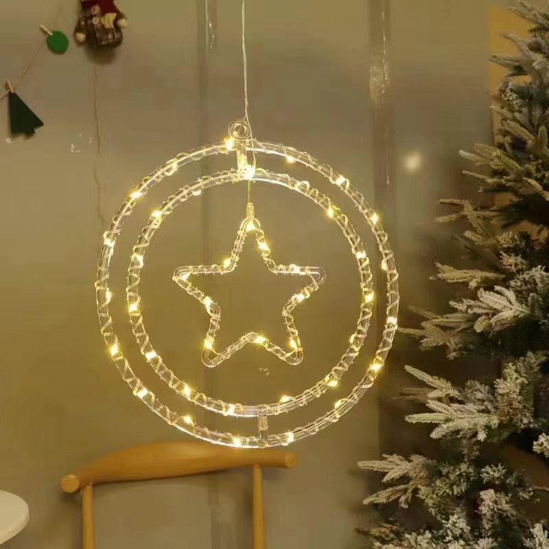 室外LED灯串实物图