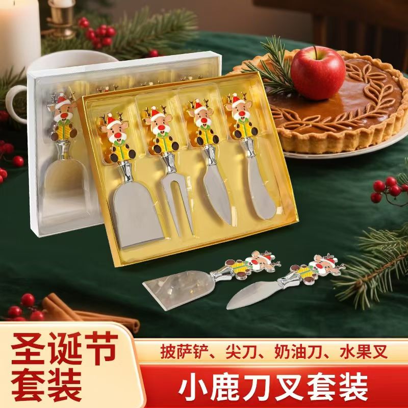 进口日用不锈钢餐具套装日本工具餐具组合耐用厨房用品家用餐具餐具套装产品图