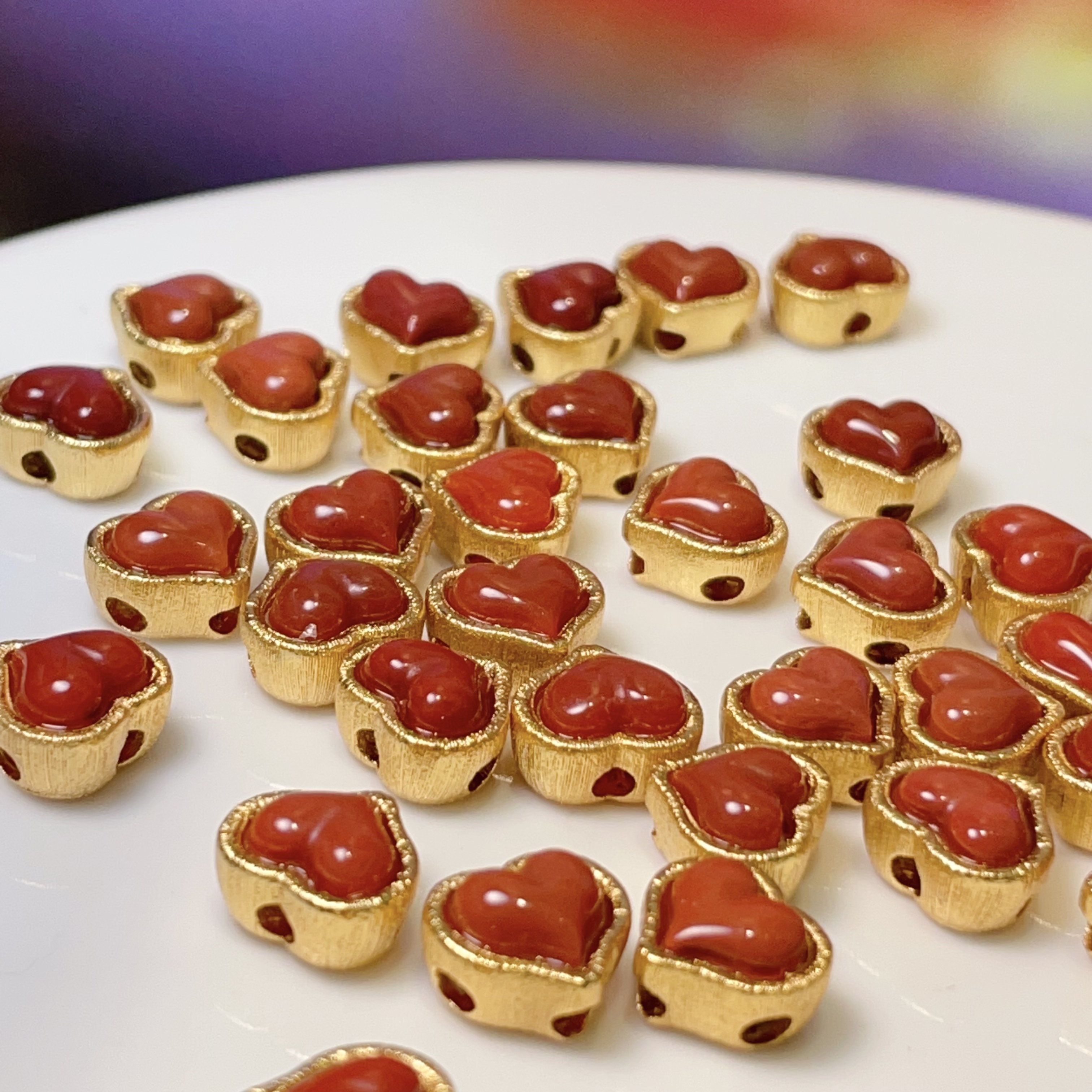 配件/滴油/饰品配件/DIY/植绒配件产品图