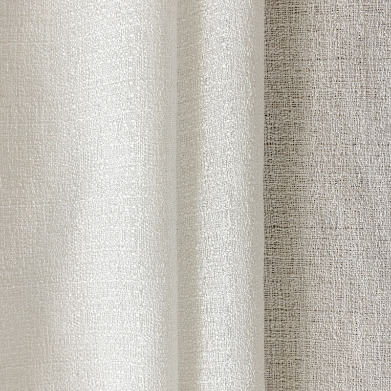 Velcro curtains, self-adhesive gauze curtains, bedroom bay window, white gauze that allows light to pass through but not people, one piece of polyester material Specification image