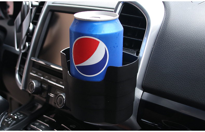 汽车用品台湾热销车载薯条杯架车载杯架出风口杯架置物盒饮料架详情7