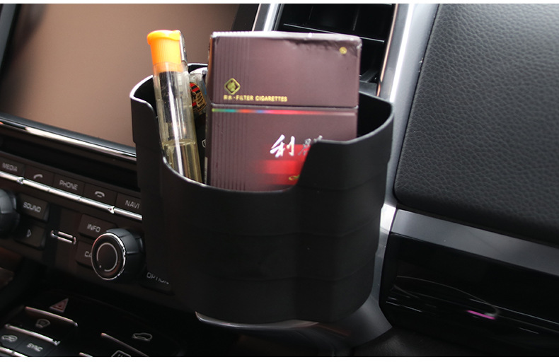 汽车用品台湾热销车载薯条杯架车载杯架出风口杯架置物盒饮料架详情5