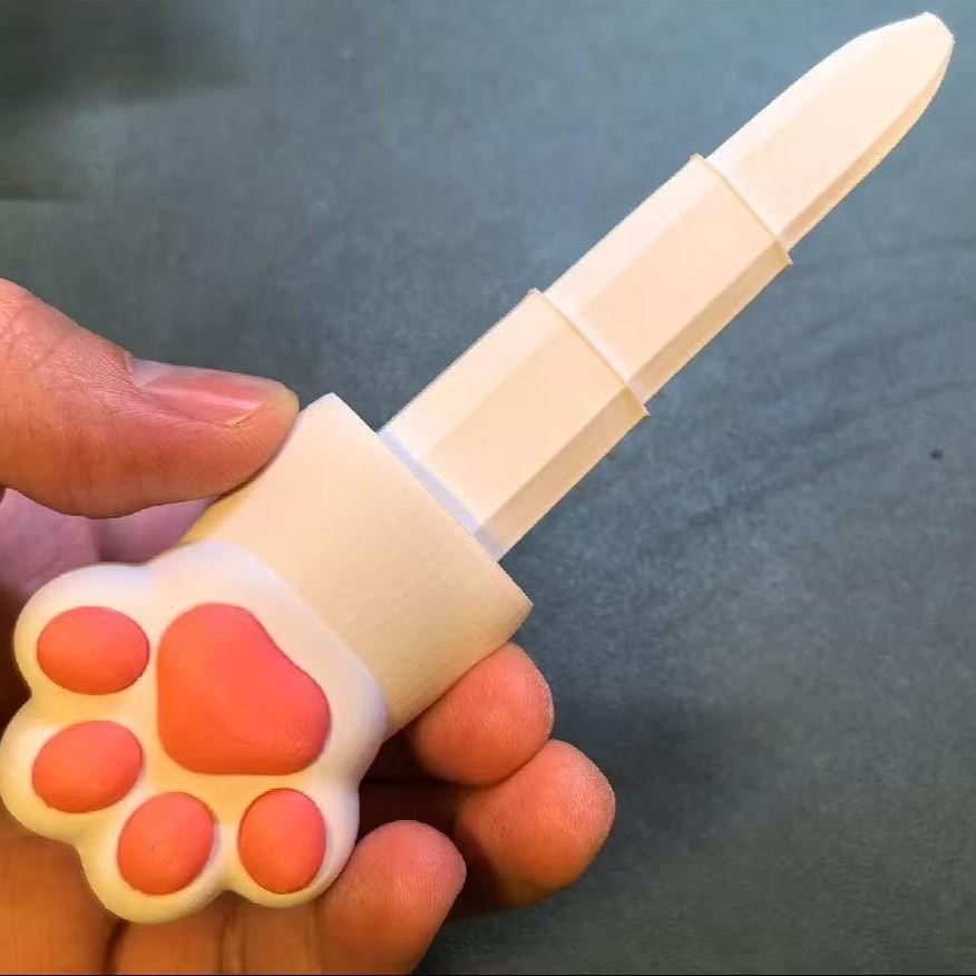 3D printed mini cute cat PAWS, creative new stress-relieving gadgets, children's toys and gifts are on sale Specification image