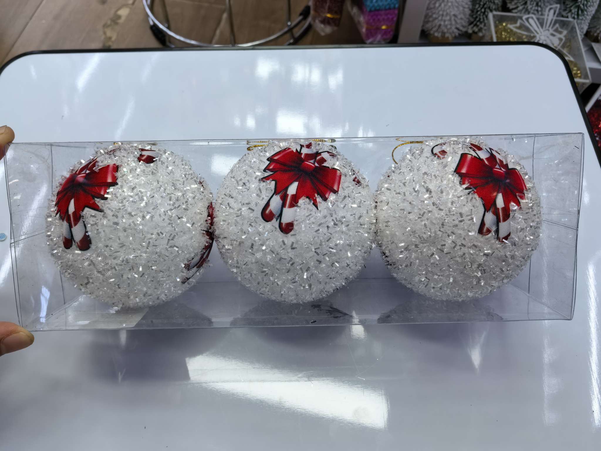 办公圣诞文化装饰品圣诞树圣诞球圣诞礼帽圣诞用品节日布置套餐细节图