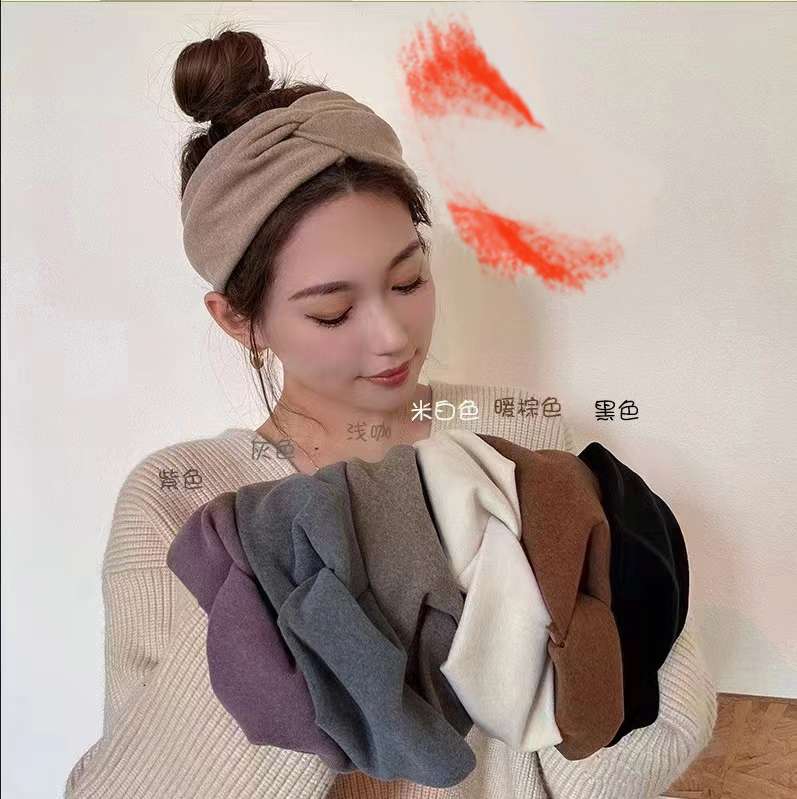 欧美风发带发饰头饰手勾三角巾三角包头巾SPA休闲发带配饰女款