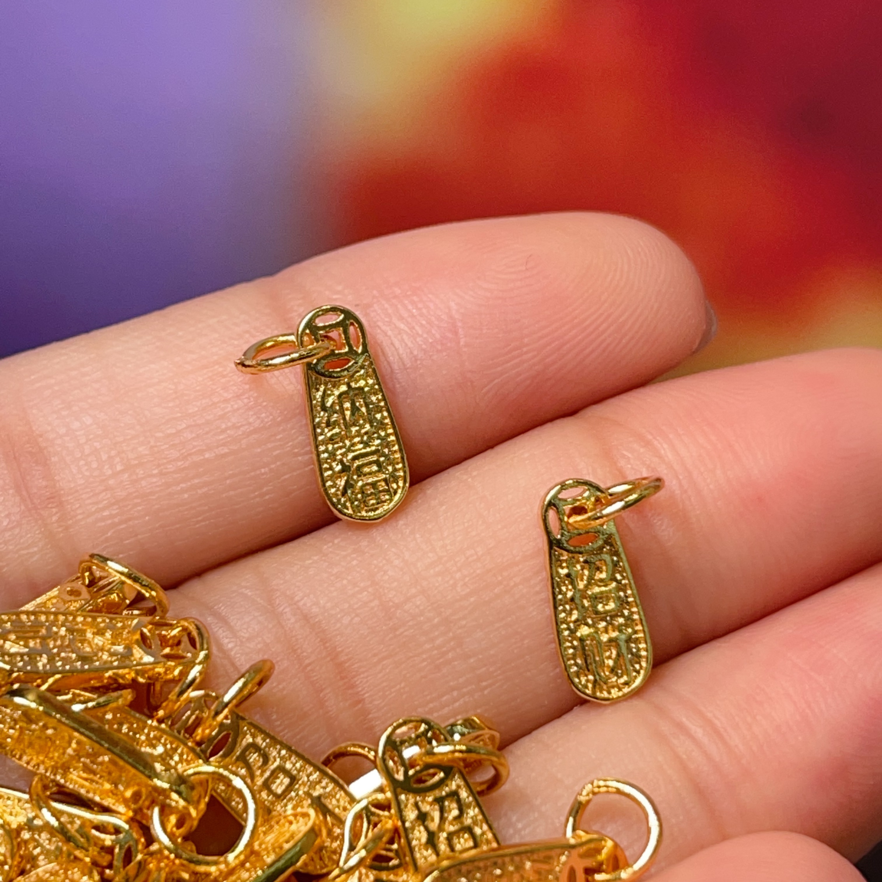 配件/滴油/饰品配件/DIY/植绒配件白底实物图