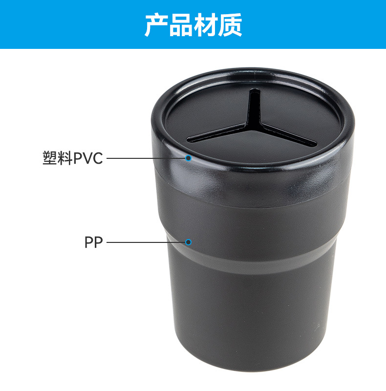 车用置物箱迷你小型垃圾桶置物盒车载杯形便利垃圾桶详情1