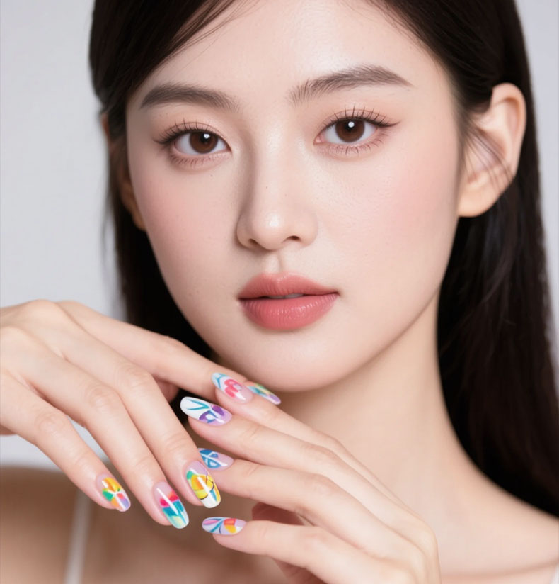 Nail art functional glue, painting glue, small can, nail salon special no-wash carving glue, can shape and carve patterns glue source pic 7