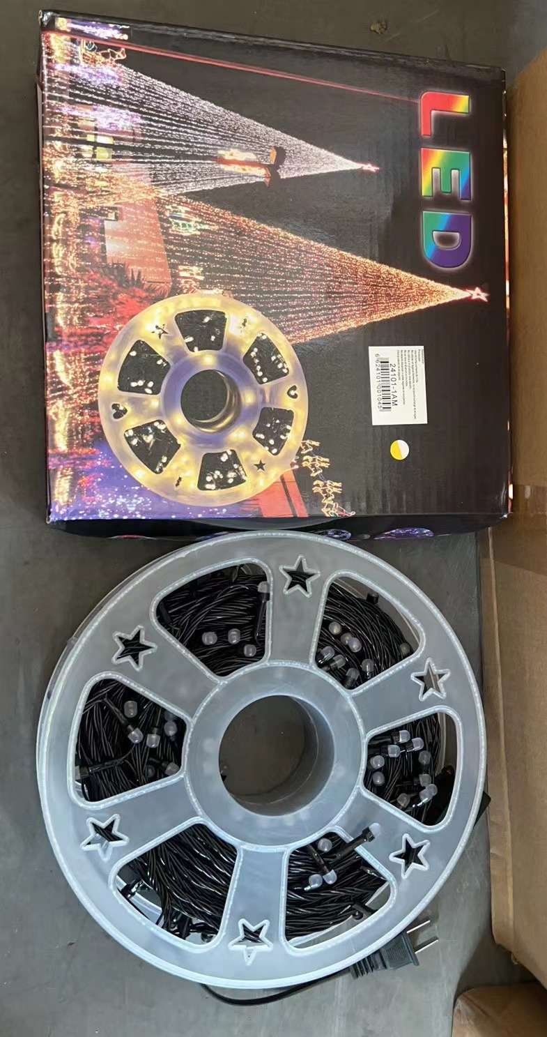 户外LED灯串圣诞灯圆球装饰灯串照明灯饰昆虫灯串节日氛围灯串室外灯饰圣诞灯串灯圣诞灯串led圣诞灯圆球户外昆虫灯详情图5