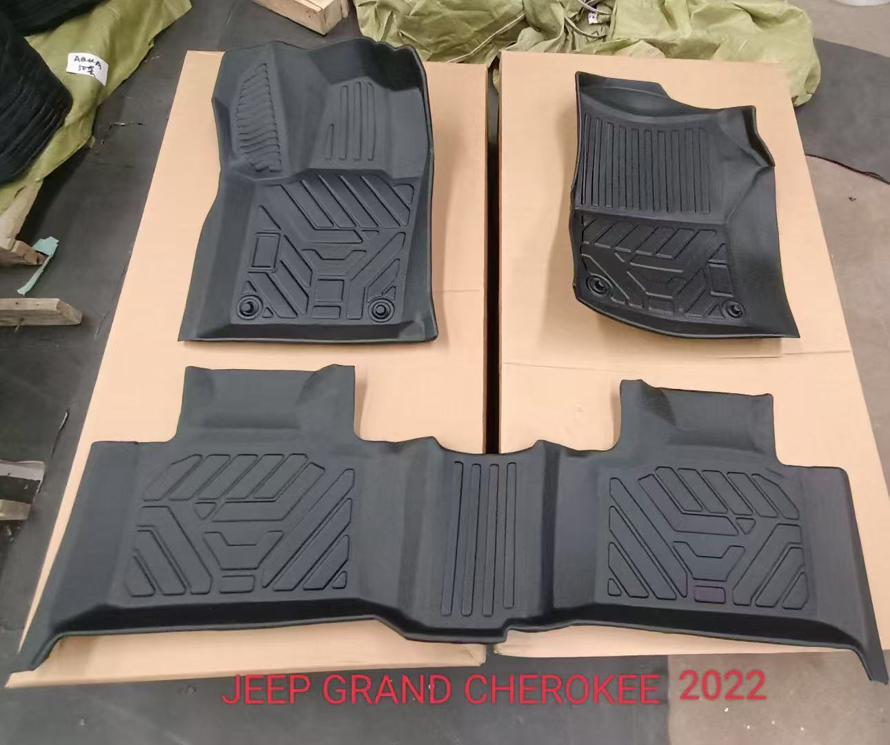 特斯拉专用汽车座垫脚垫车载TPE脚垫防滑耐磨专车专用汽车用品细节图