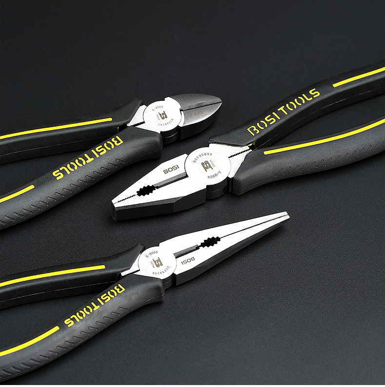 Persian King wire cutters, 6-inch pointed nose cutters, 8-inch electrician diagonal nose cutters, wire breaker cutters, BS199096 King wire cutters, pointed nose cutters, diagonal nose cutters, fishing cutters, chrome-vanadium steel pic 10