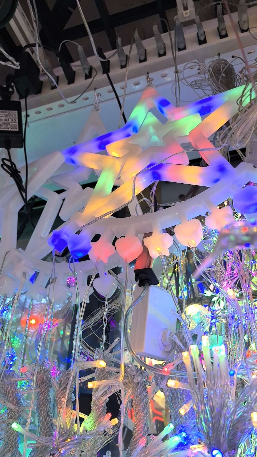 室内LED灯串实物图