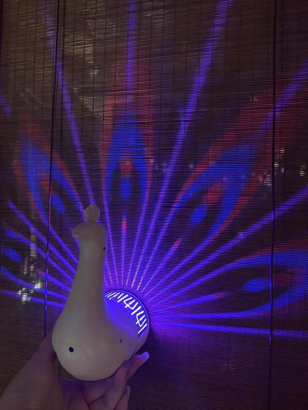 月亮灯小夜灯台灯装饰照明遥控夜燈太空人创意台灯灯具夜间阅读灯儿童卧室灯孔雀灯，多色可选遥控台灯夜燈太空人台灯灯具台灯详情图4