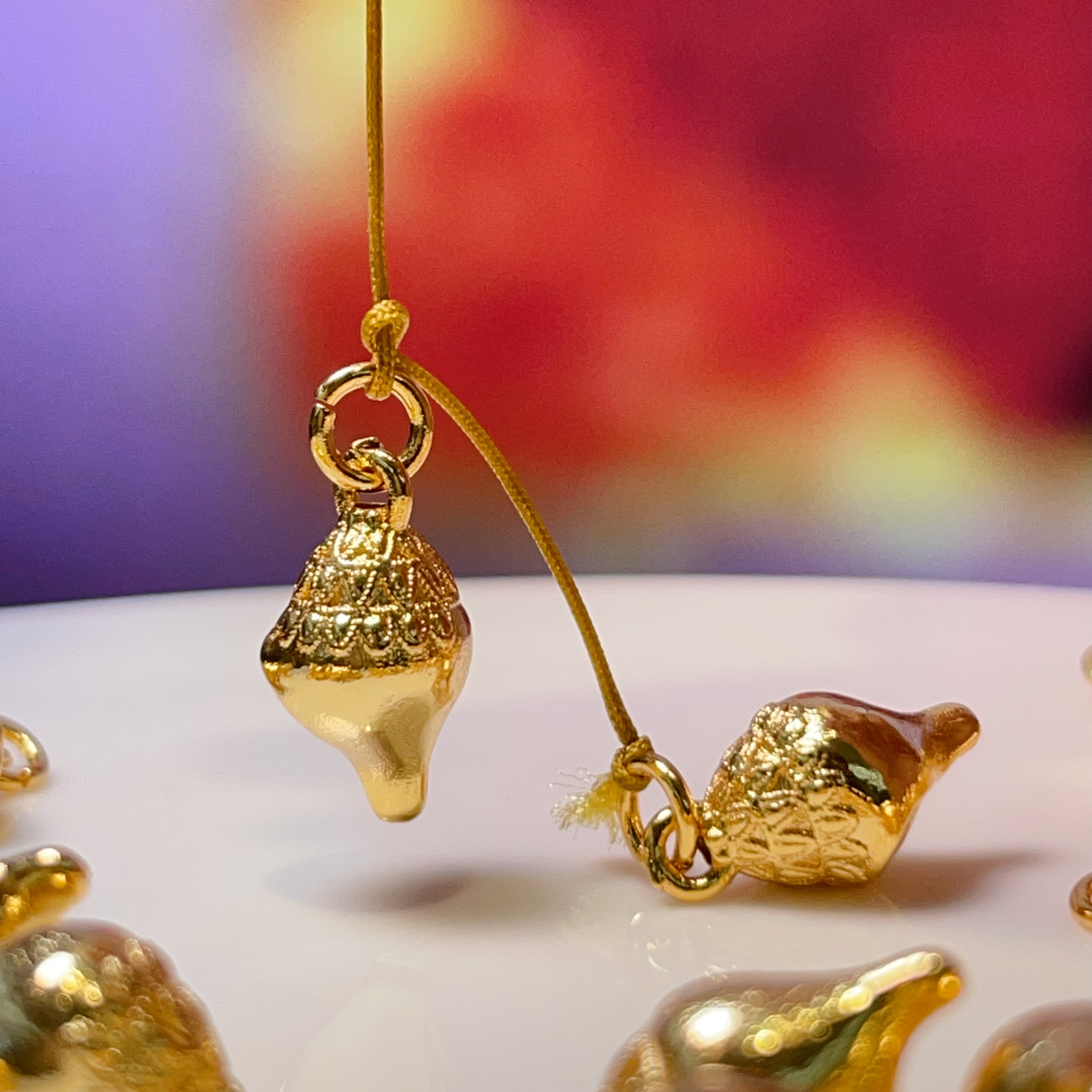 Conch Little Drip diy jewelry accessories, crystal accessories, ancient method sand gold accessories, copper-plated real gold, high color retention pic 2