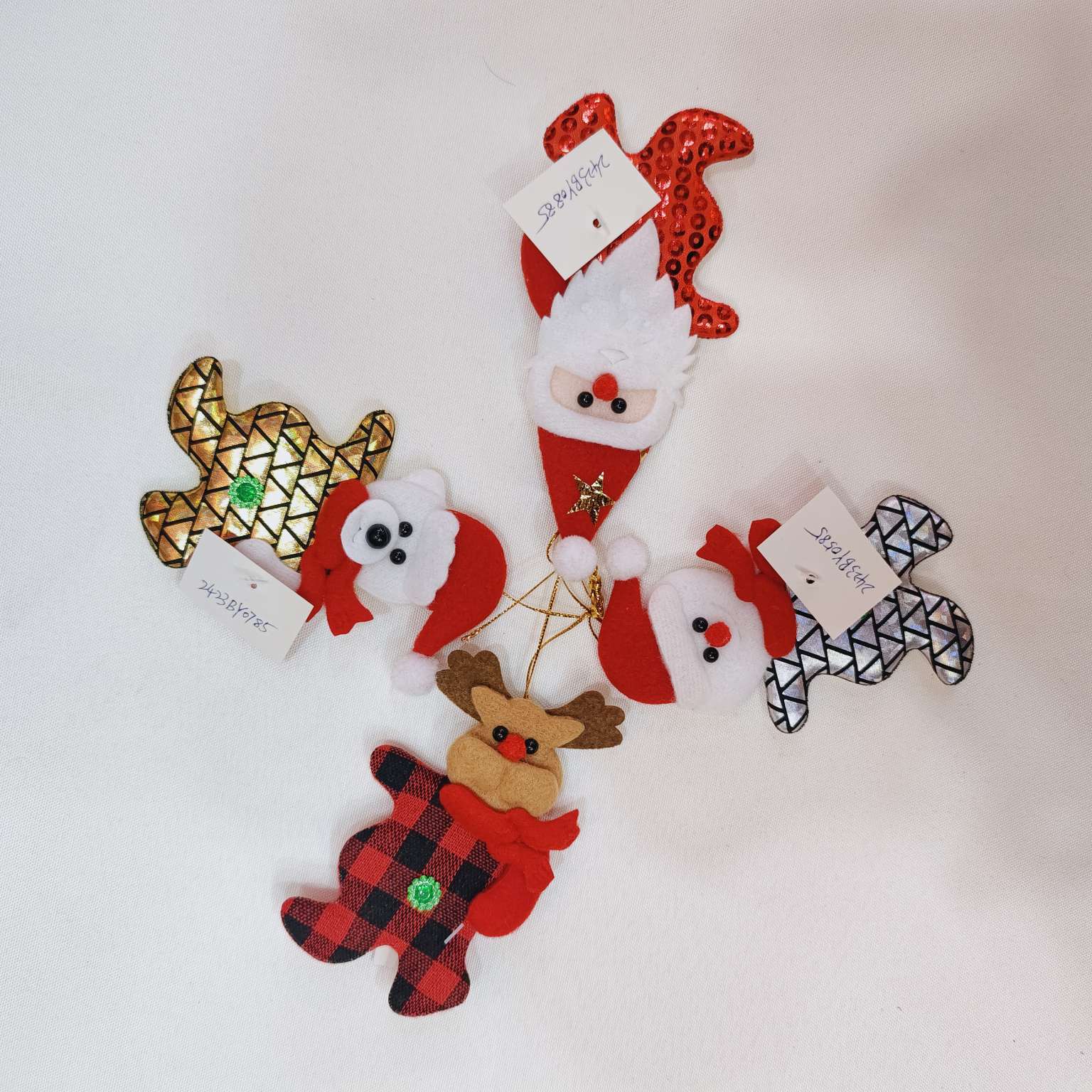 圣诞装饰品圣诞树挂件圣诞节日装饰用品圣诞老人雪人鹿详情图2